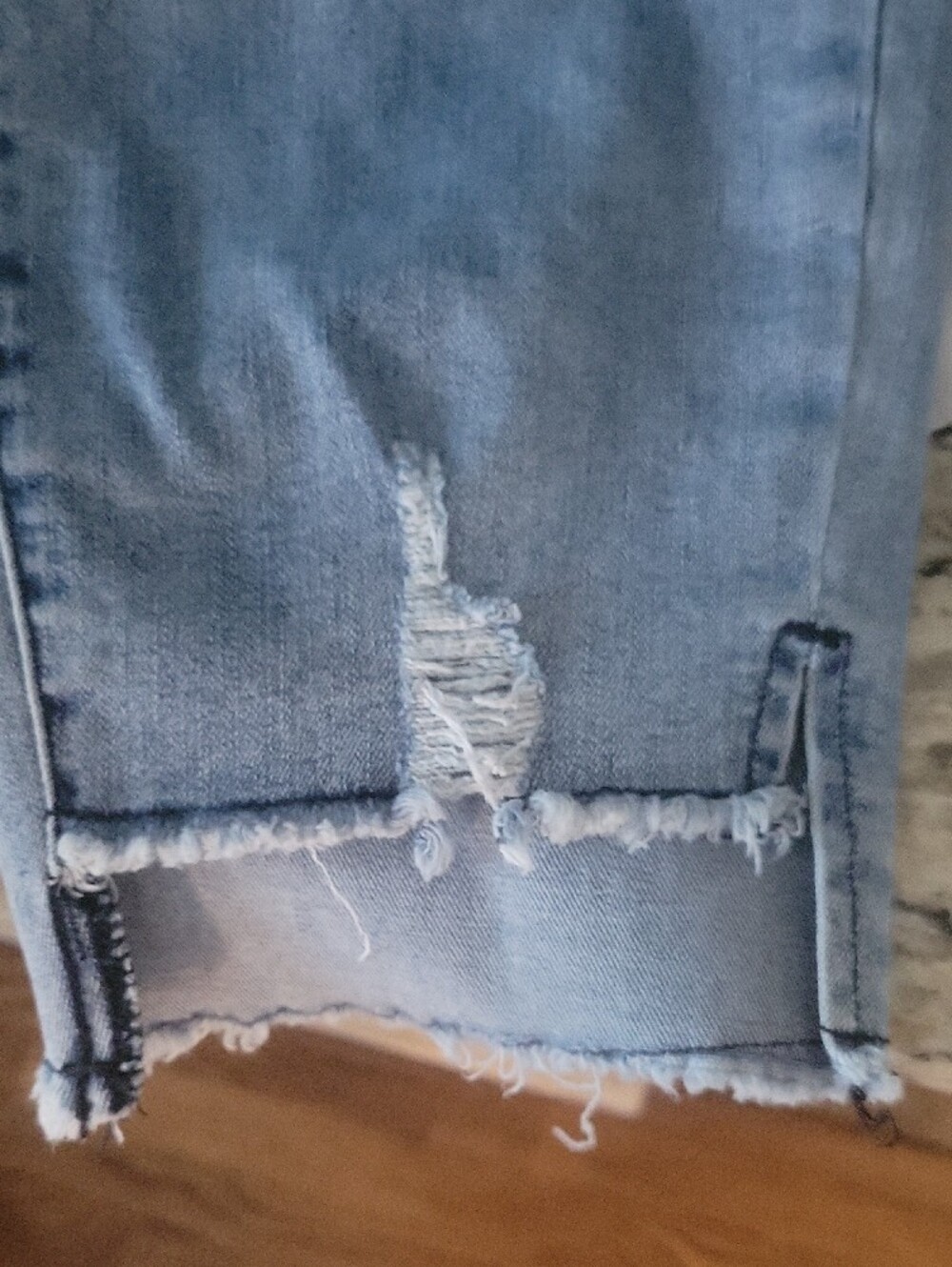 #37 Judy Blue Light Blue Skinny Jeans - Picture 5 of 5